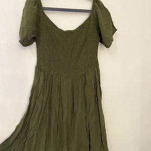 Off the shoulder flowy dress